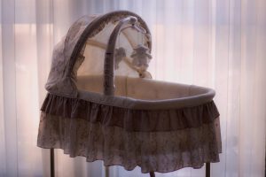 Bassinet ready for baby
